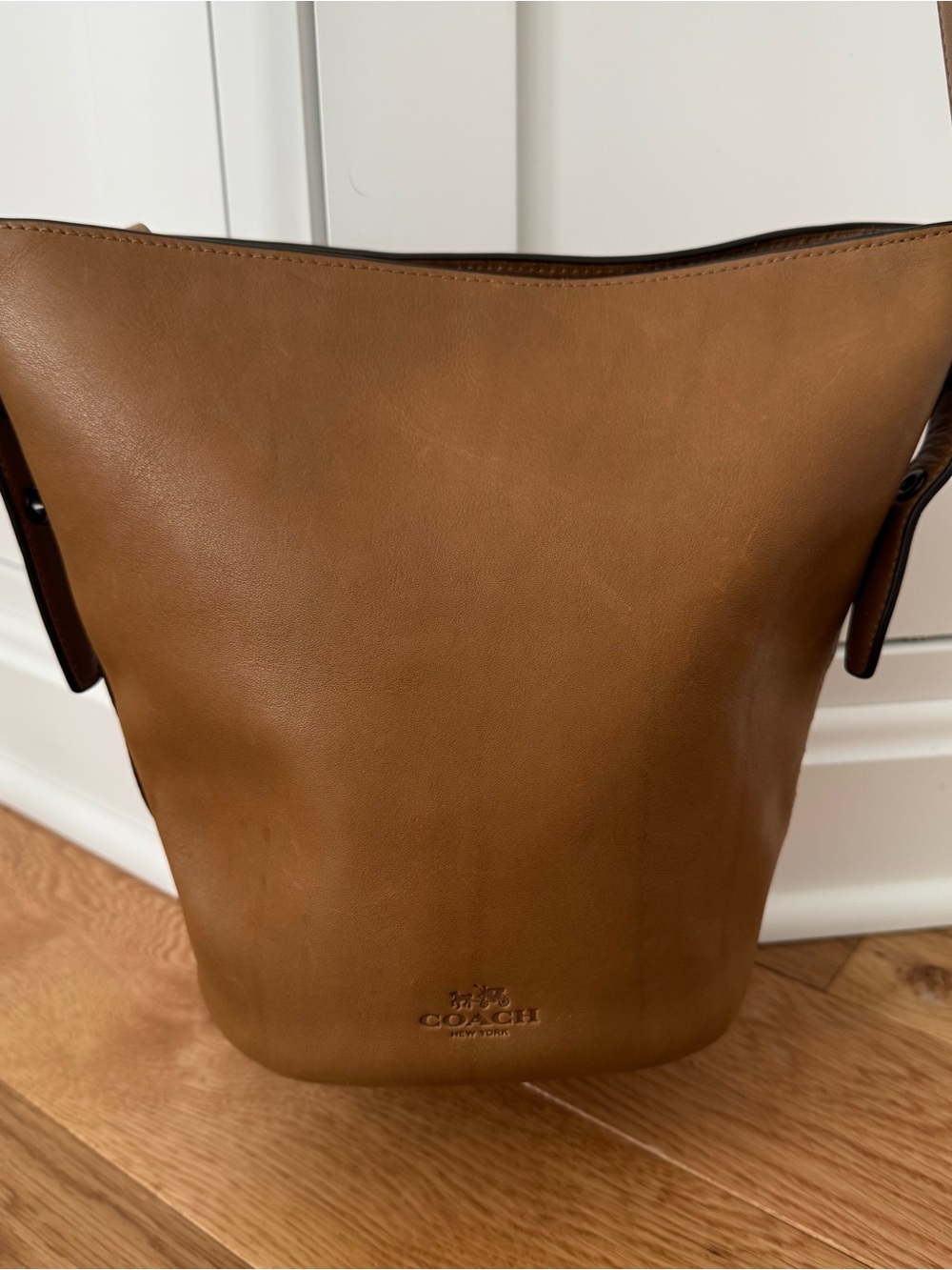 Coach Bleecker Leather Sport Mini Duffle Bucket Shoulder Bag 32281 - Picture 3 of 15